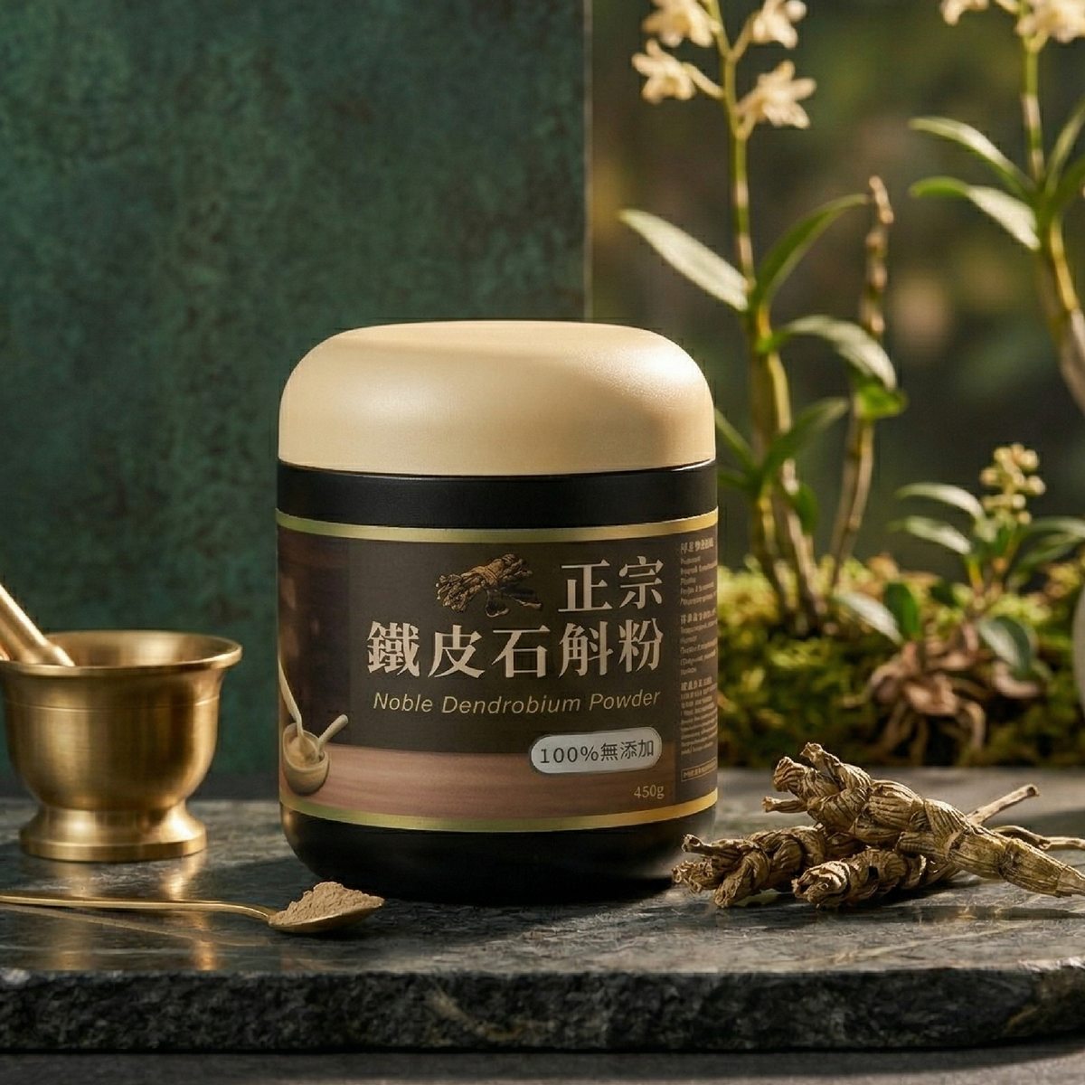 穀谷日常滋養系-鐵皮石斛粉