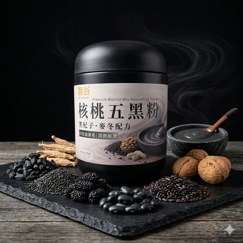 穀谷日常滋養系-核桃麥冬五黑粉